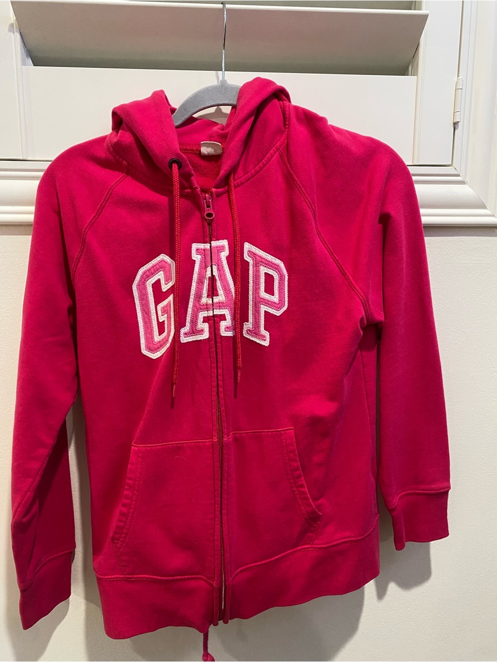 GAP Pink Zip-Up Hoodie set (with sweatpants)